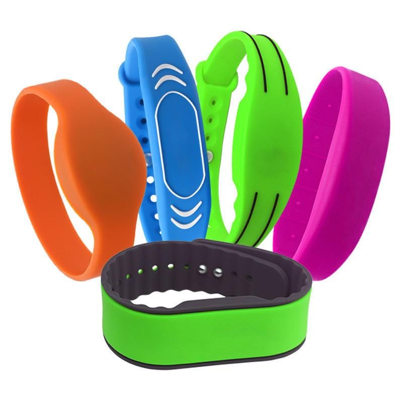 High Frequency (HF) RFID Wristbands 13.56 MHz-Cardmatrix solutions