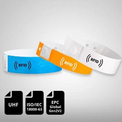 Ultra High Frequency (UHF) RFID Wristbands 860–960 MHz-Cardmatrix solutions